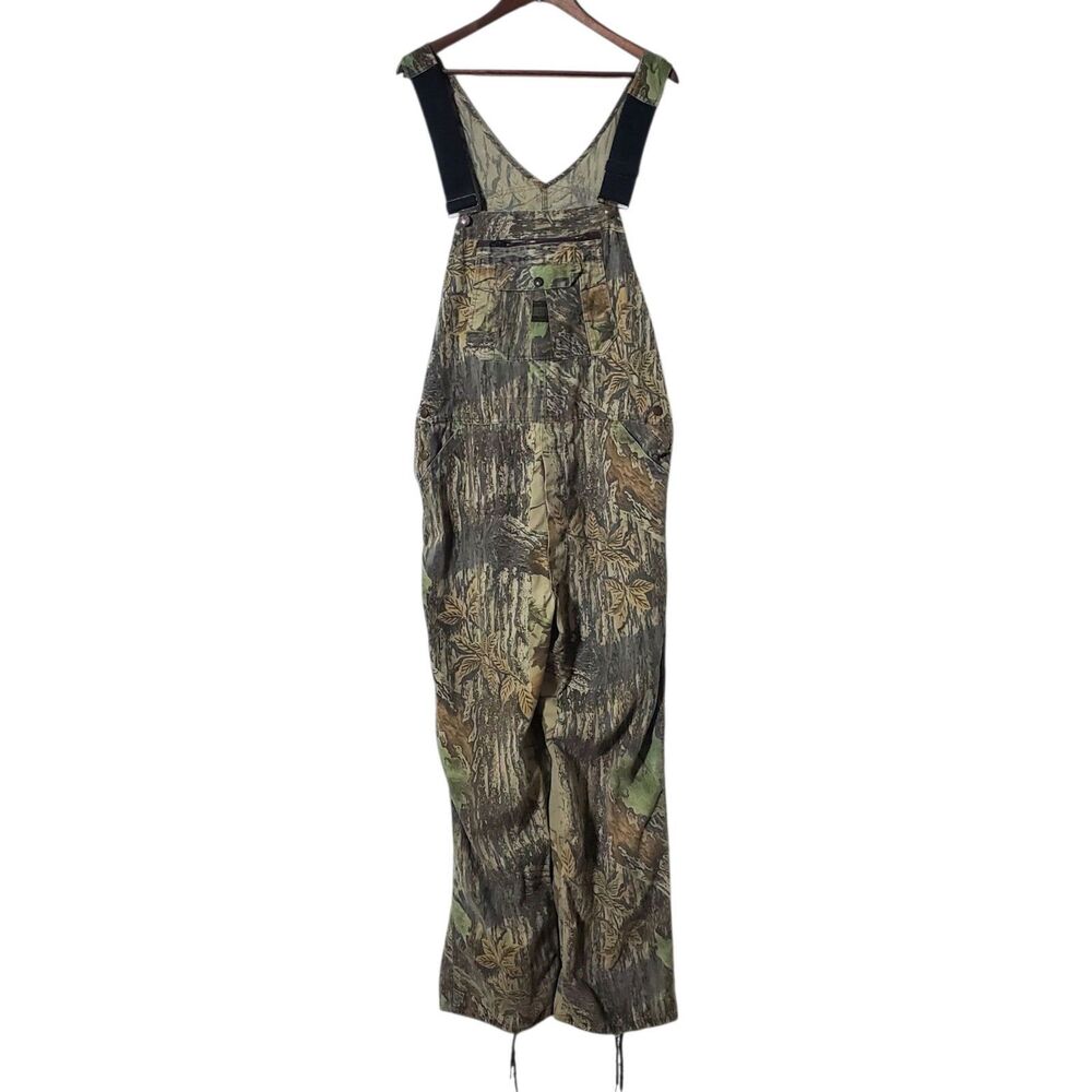 Vintage 1990’s Liberty Realtree Camo Overalls Size 40 Outdoor Hunting Mens